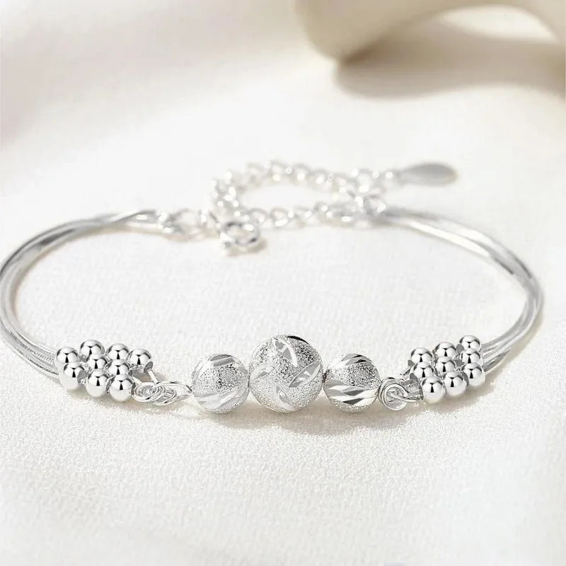 Bracelet en Argent Massif – Taille Ajustable